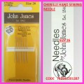 JOHN JAMES CHENILLE HAND SEWING NEEDLE SIZE 26